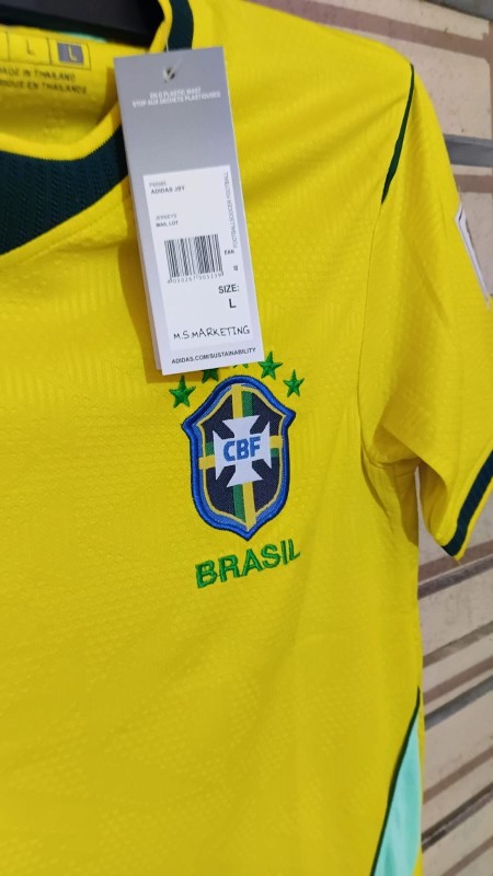 Brazil World Cup Football jersey (Embroider)